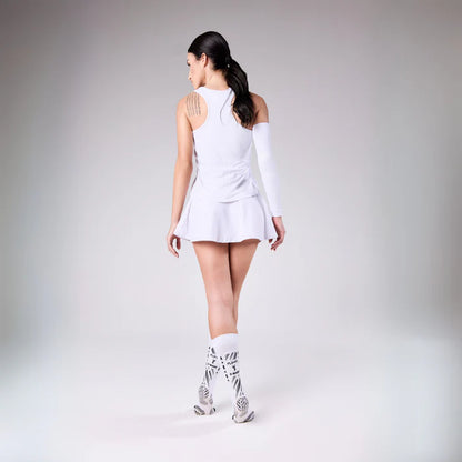 CALCETÍN FLOKY S-MASH 3D BLANCO
