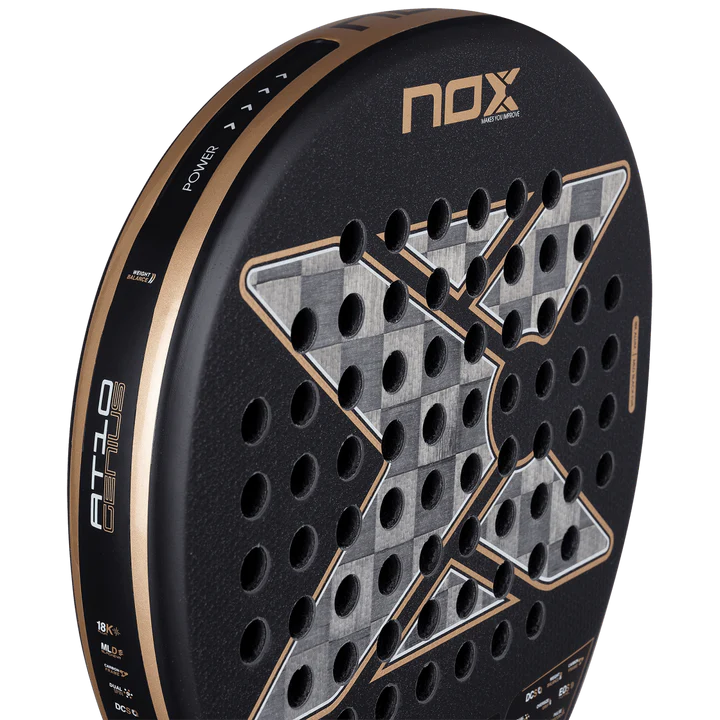PALA NOX AT10 LUXURY GENIUS 18K ALUM 2026 AGUSTIN TAPIA
