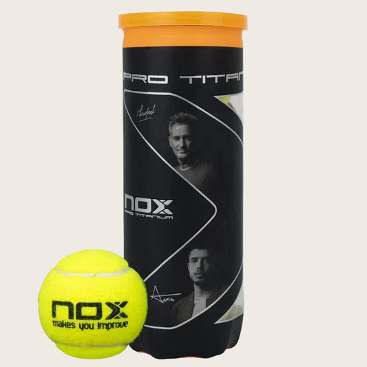 SET DE BOLAS NOX PADEL PRO TITANIUM
