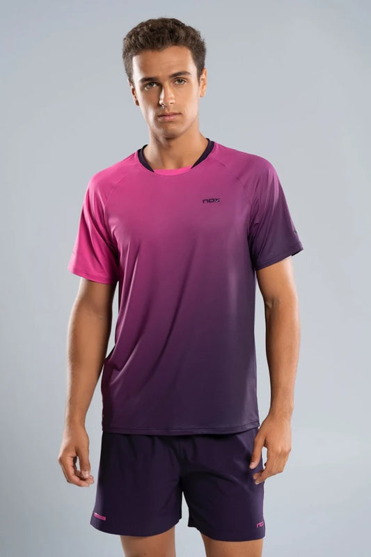 CAMISETA PRO NOX HOMBRE BLACKBERRY ROSE DEGRADED