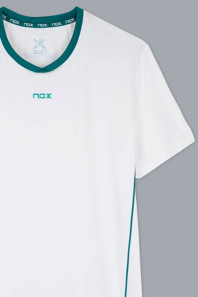 CAMISETA NOX PRO WHITE/IVY GREEN HOMBRE