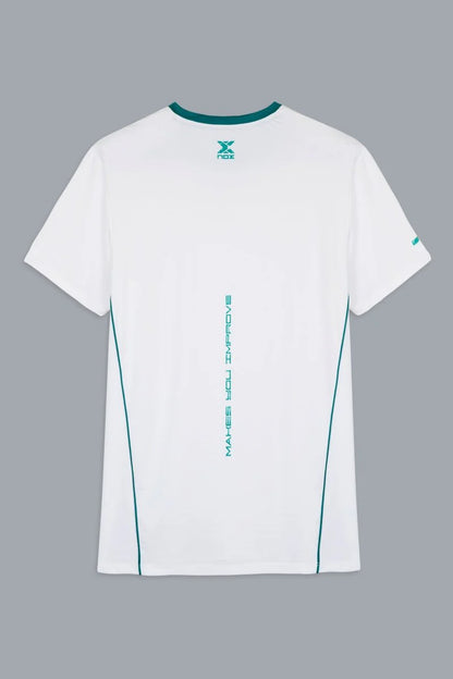 CAMISETA NOX PRO WHITE/IVY GREEN HOMBRE
