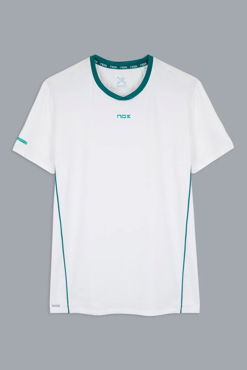 CAMISETA NOX PRO WHITE/IVY GREEN HOMBRE