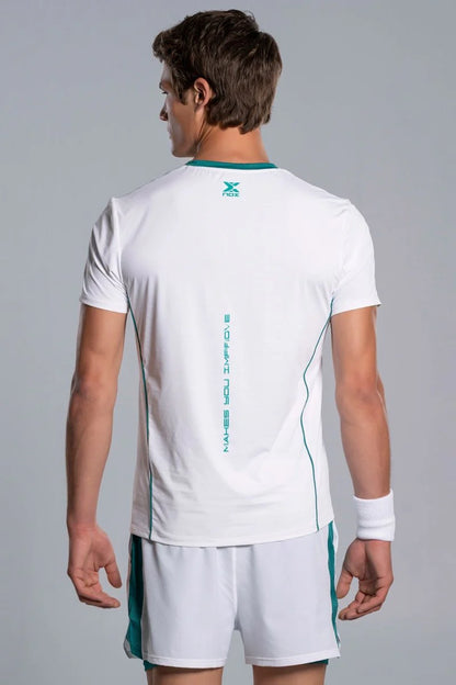 CAMISETA NOX PRO WHITE/IVY GREEN HOMBRE