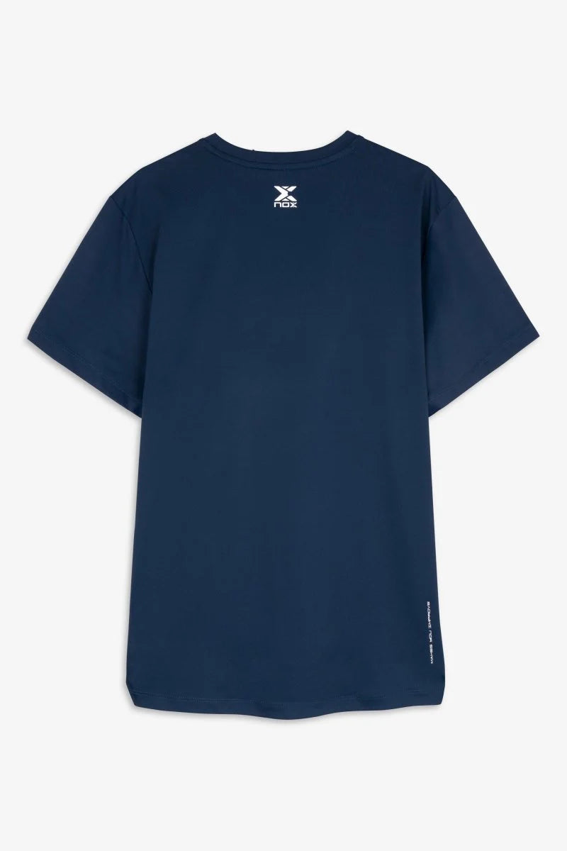 CAMISETA NOX TEAM AZUL HOMBRE