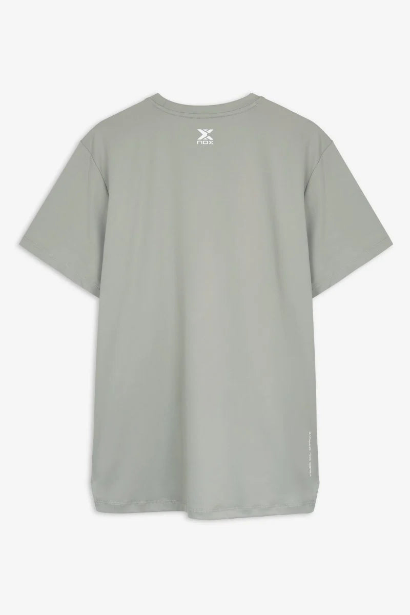 CAMISETA NOX TEAM GRIS HOMBRE