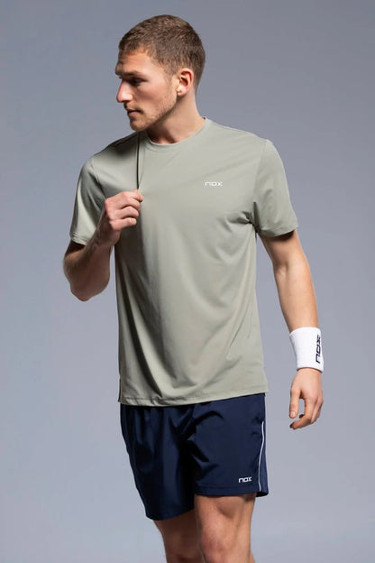 CAMISETA NOX TEAM GRIS HOMBRE