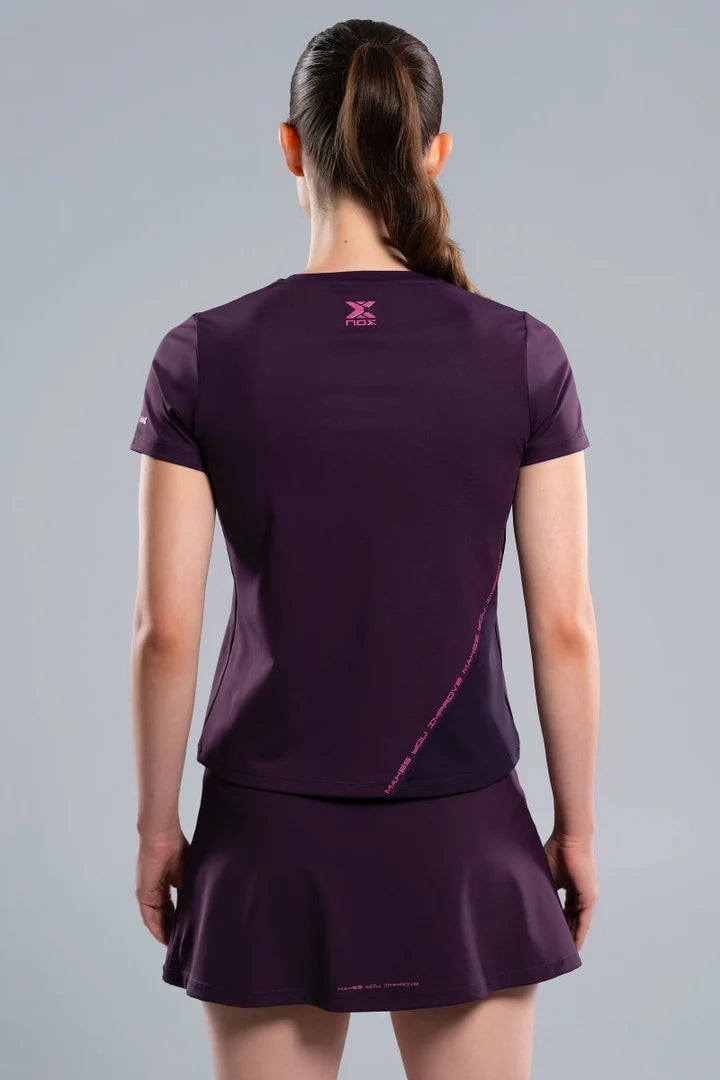 CAMISETA PRO MUJER DEEP PURPLE