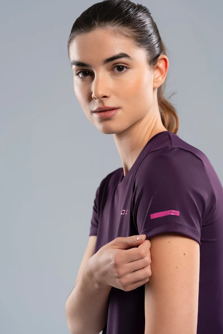CAMISETA PRO MUJER DEEP PURPLE