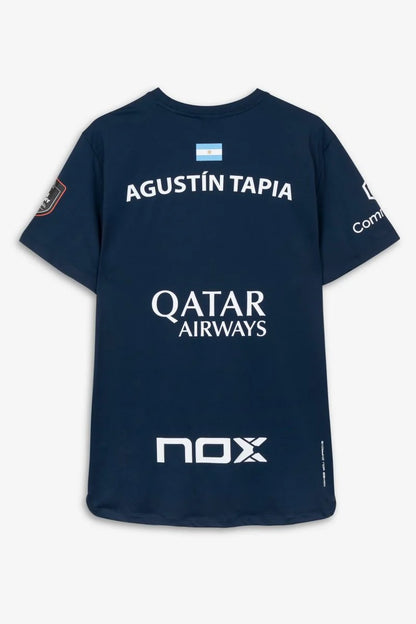 CAMISETA NOX AT10 AZUL OSCURO SPONSORS 2026
