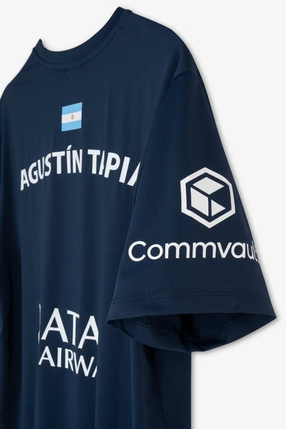 CAMISETA NOX AT10 AZUL OSCURO SPONSORS 2026