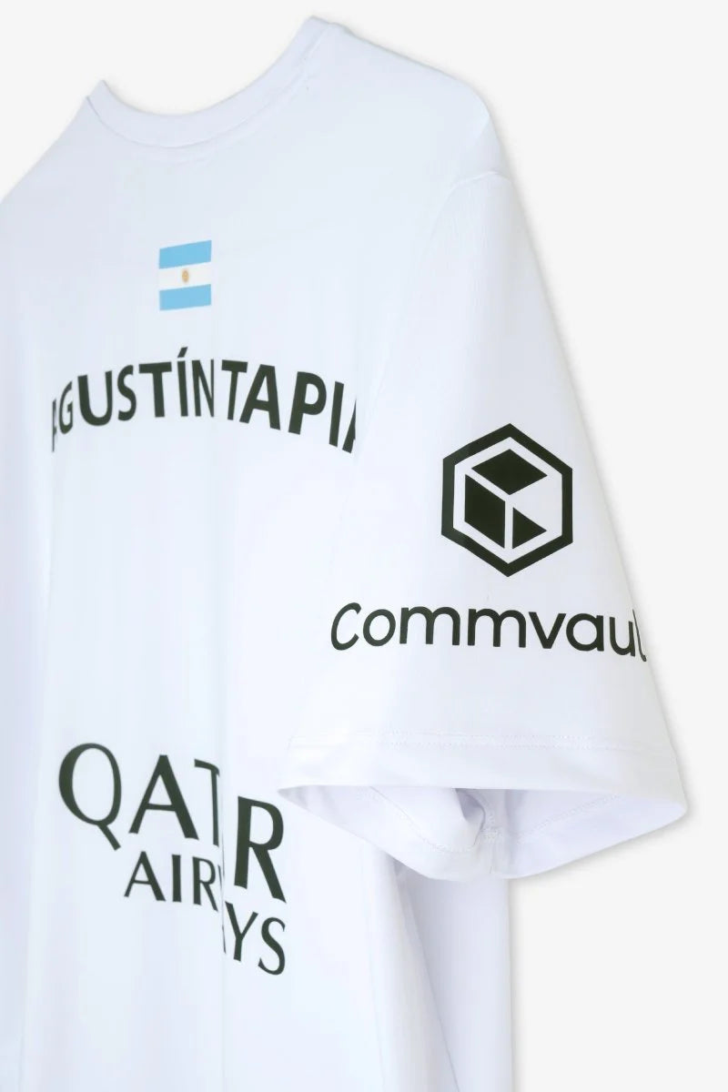 CAMISETA NOX AT10 BLANCO SPONSORS 2026