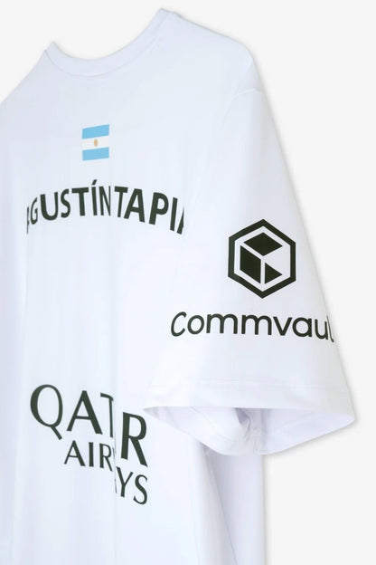 CAMISETA NOX AT10 BLANCO SPONSORS 2026