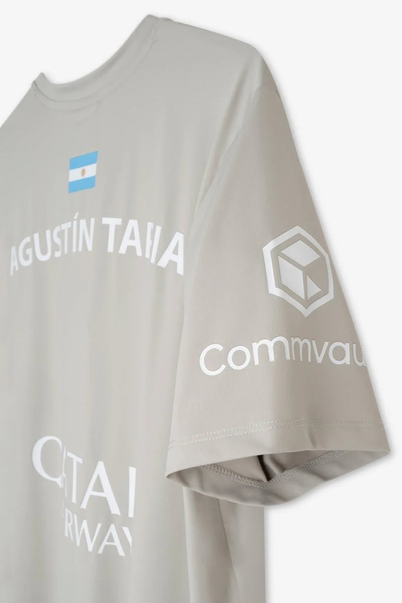 CAMISETA NOX AT10 GRIS SPONSORS 2026