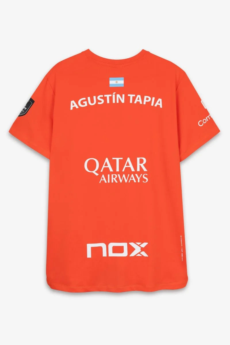 CAMISETA NOX AT10 ROJA SPONSORS 2026
