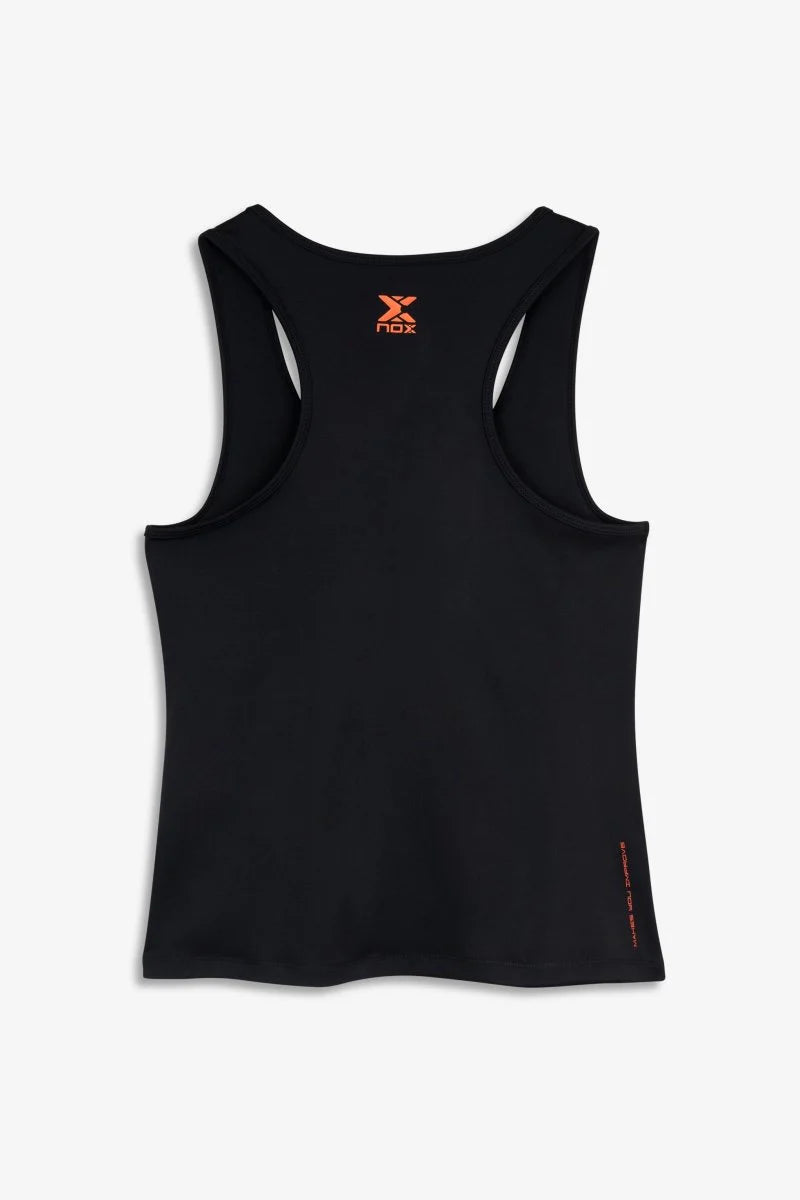 CAMISETA TIRANTES NOX TEAM NEGRO MUJER