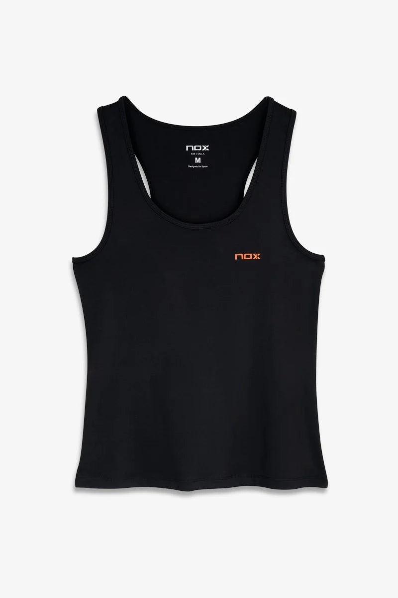 CAMISETA TIRANTES NOX TEAM NEGRO MUJER