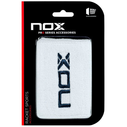 MUÑEQUERA NOX CORTA BLANCO/AZUL MARINO