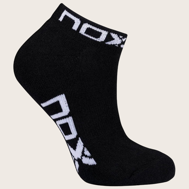 CALCETINES CORTOS NOX NEGRO/BLANCO