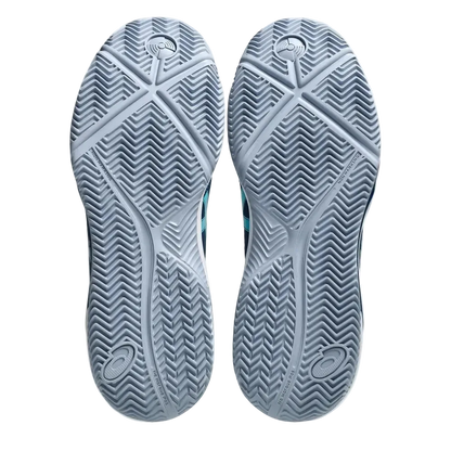 TENIS ASICS GEL DEDICATE 8 PADEL MEN WHITE/DARK COBALT HOMBRE