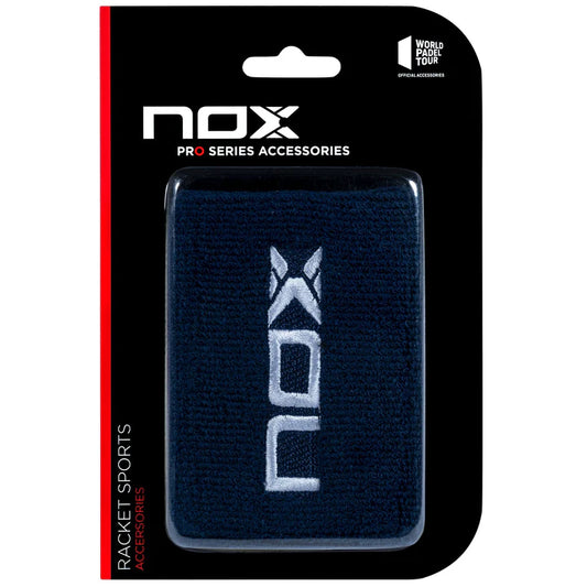 MUÑEQUERA NOX CORTA AZUL MARINO/BLANCO