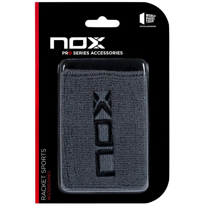 MUÑEQUERA NOX CORTA GRIS/NEGRO