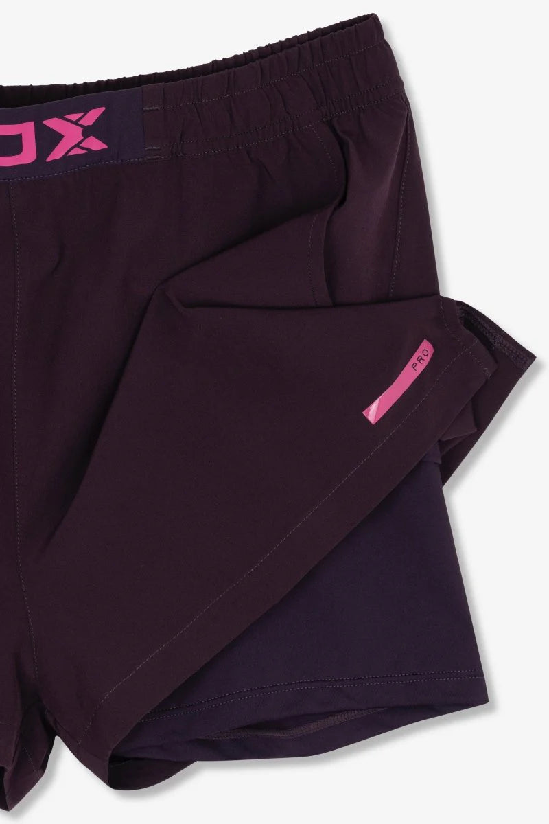 SHORT NOX PRO DEEP PURPLE MUJER
