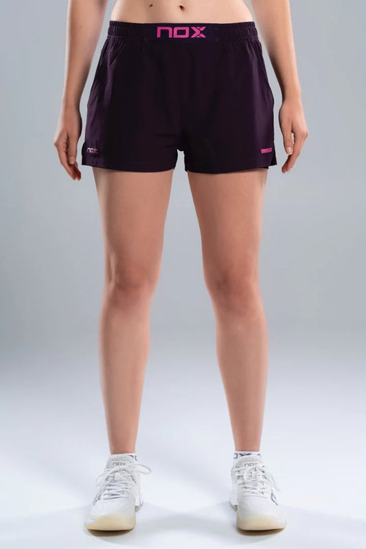 SHORT NOX PRO DEEP PURPLE MUJER