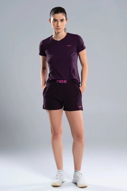 SHORT NOX PRO DEEP PURPLE MUJER