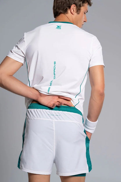 SHORT NOX PRO WHITE/IVY GREEN HOMBRE