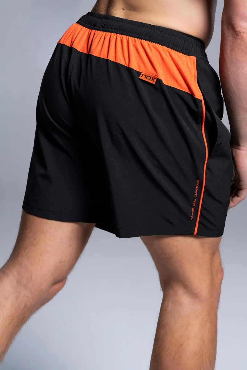SHORT NOX TEAM NEGRO HOMBRE