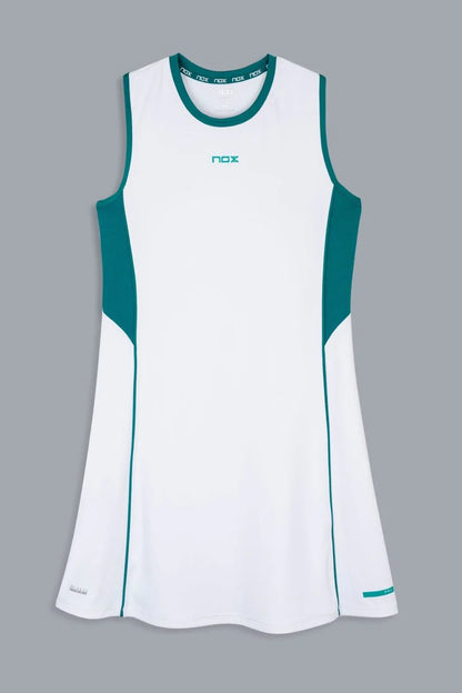 VESTIDO NOX PRO WHITE/IVY GREEN