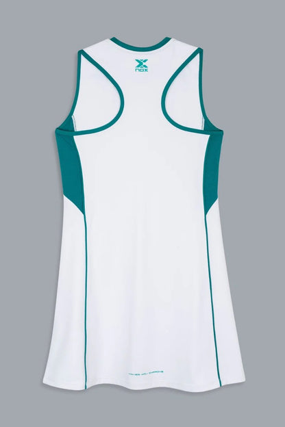 VESTIDO NOX PRO WHITE/IVY GREEN