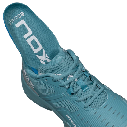 TENIS NOX AT10 PRO TURQUESA/BLANCO