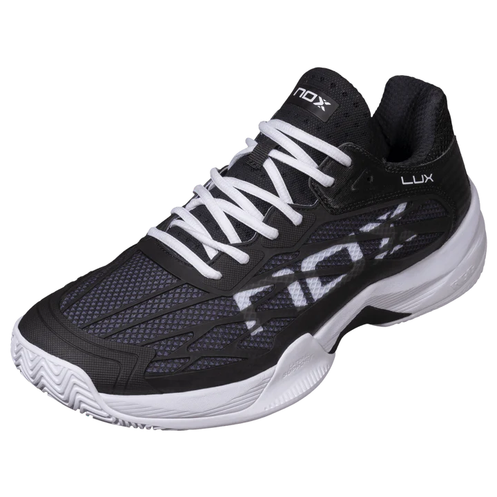 TENIS NOX AT10 LUX NEGRO/BLANCO