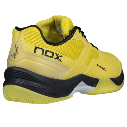 TENIS NOX AT10 PRO AMARILLO VERANO/NEGRO