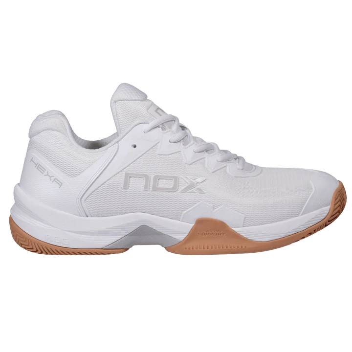 TENIS NOX ML10 HEXA BLANCO/SUELA CARAMELO