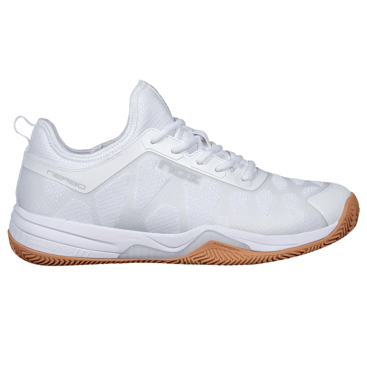 TENIS NOX NERBO BLANCO/SUELA CARAMELO