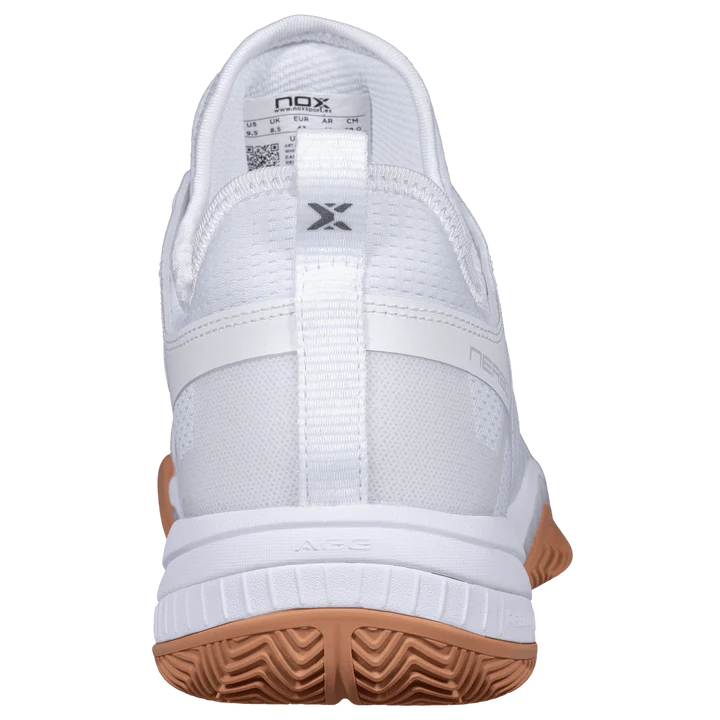 TENIS NOX NERBO BLANCO/SUELA CARAMELO