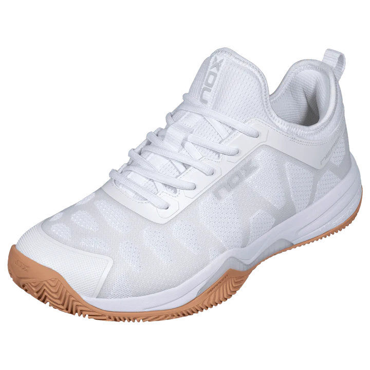 TENIS NOX NERBO BLANCO/SUELA CARAMELO