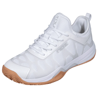 TENIS NOX NERBO BLANCO/SUELA CARAMELO