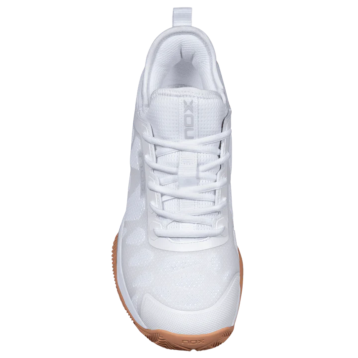 TENIS NOX NERBO BLANCO/SUELA CARAMELO