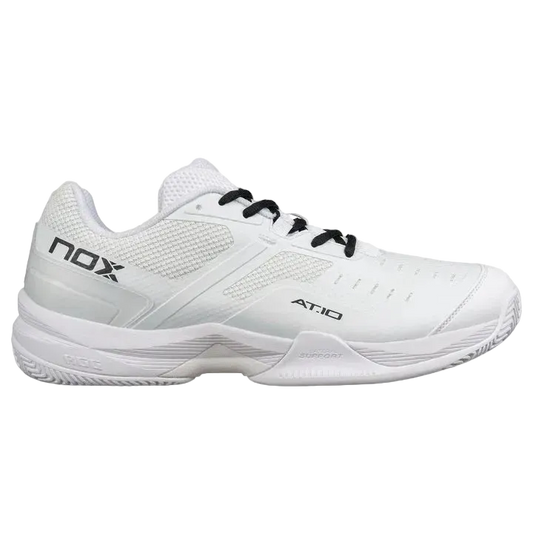 TENIS NOX AT10 PRO BLANCO/NEGRO
