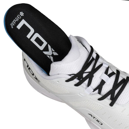 TENIS NOX AT10 PRO BLANCO/NEGRO